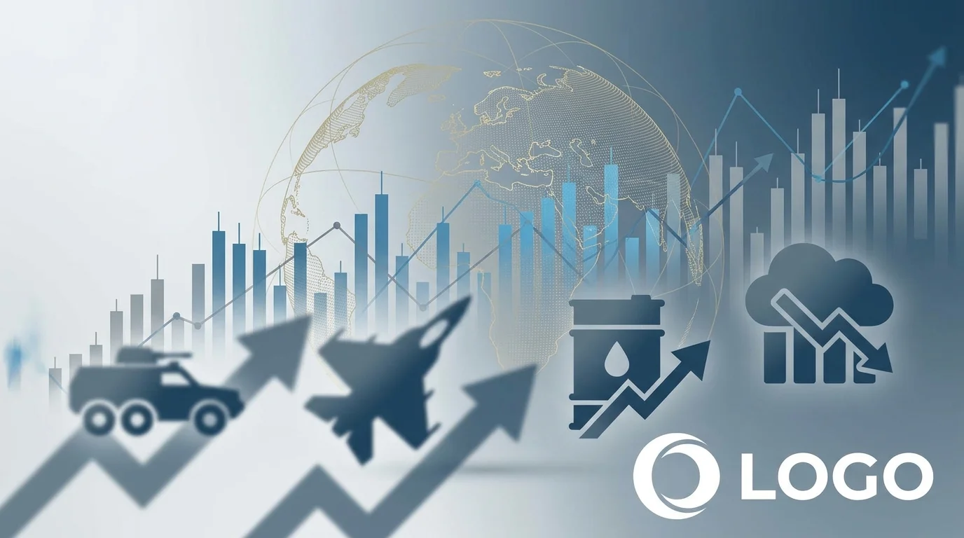 Iran war financial impact,defense stocks 2026,oil prices Iran war,stagflation risk 2026,Strait of Hormuz closure,ECB interest rates