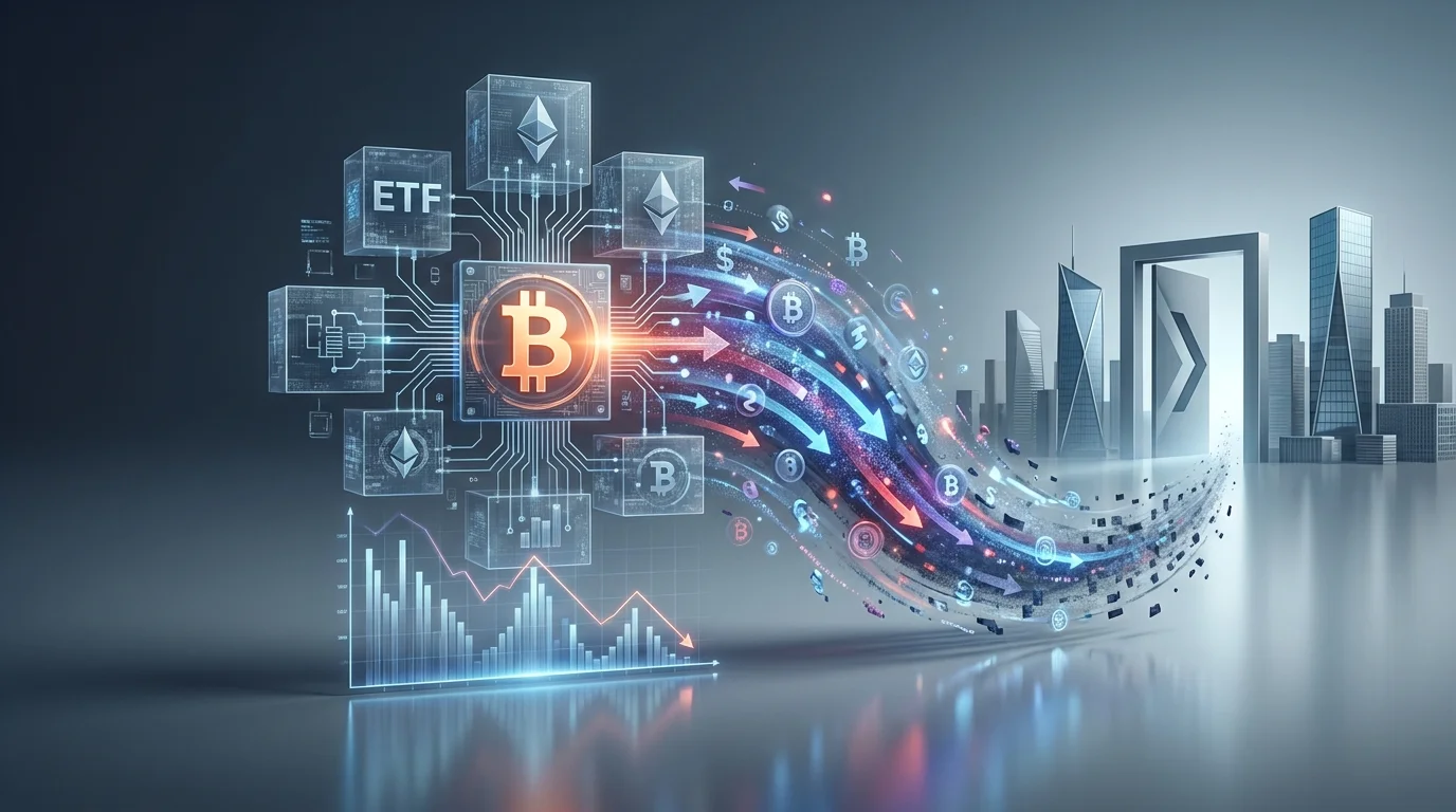Bitcoin ETF outflows,institutional crypto retreat,BTC price analysis,crypto market June 2026,Bitcoin ETF trends