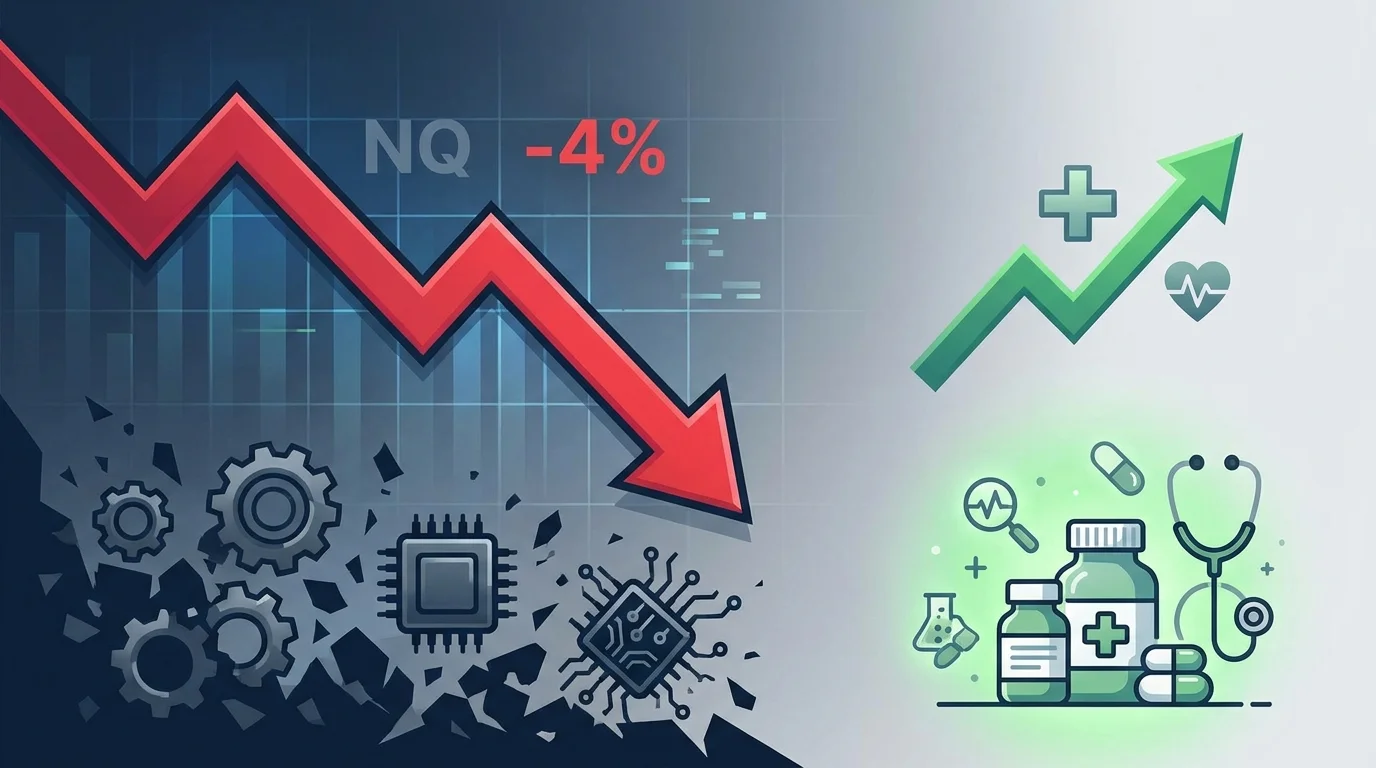 nasdaq selloff,fed rate hike,tech stocks,jobs report,interest rates,broadcom earnings,unitedhealth