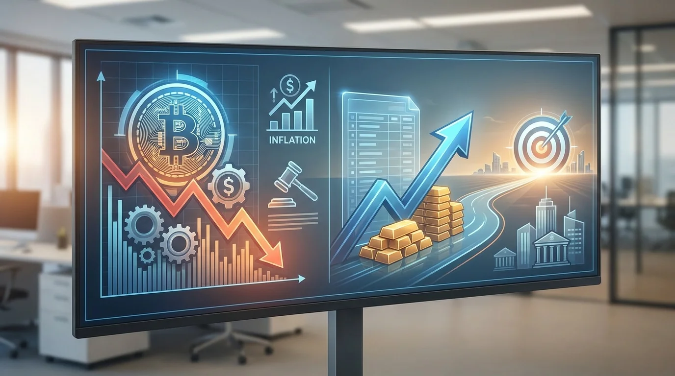 Bitcoin price prediction 2026,BTC inflation analysis,Bitcoin ETF inflows,Bitcoin $80K support,Federal Reserve rate cuts