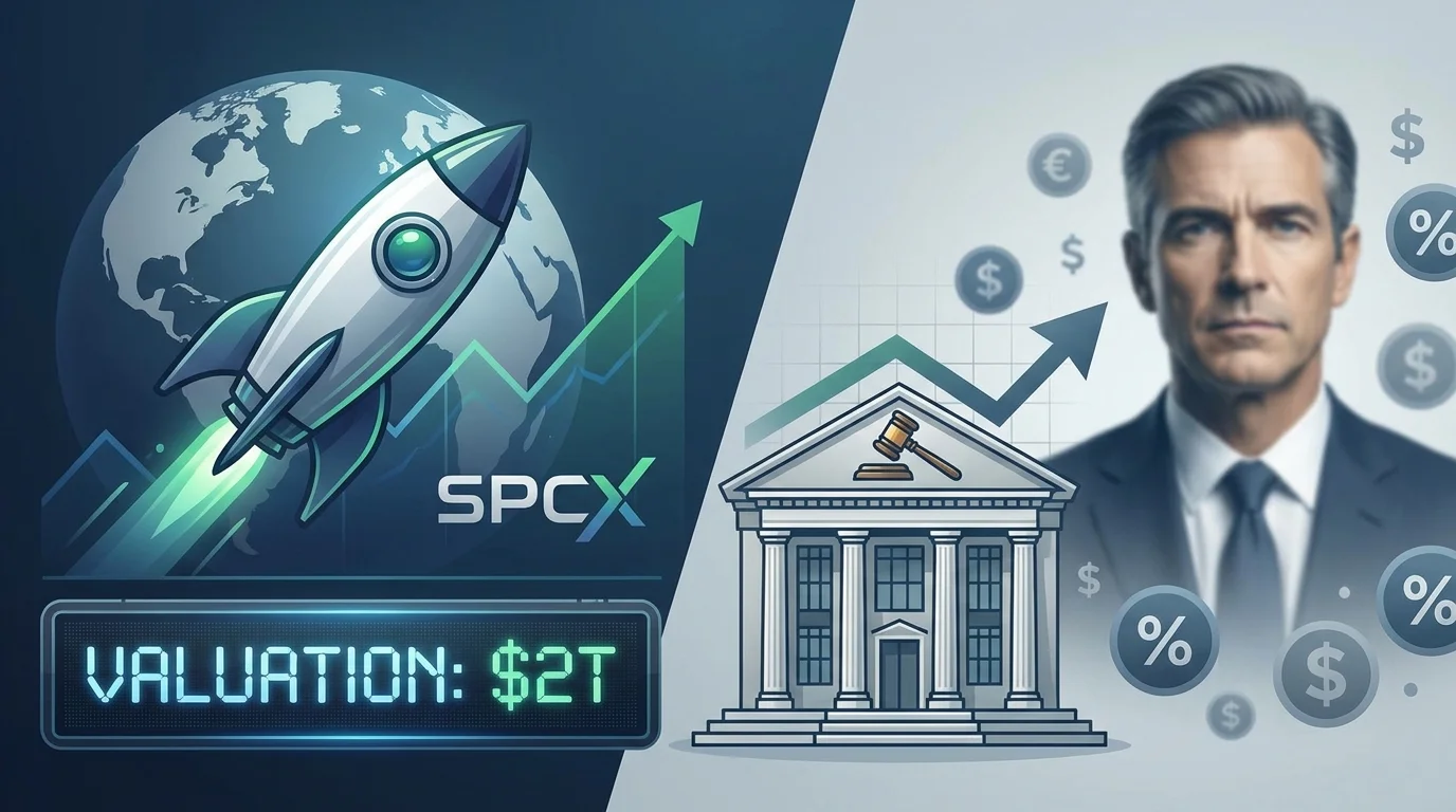 SpaceX IPO,SPCX stock,Fed interest rates,Kevin Warsh,stock market June 2026,SpaceX valuation