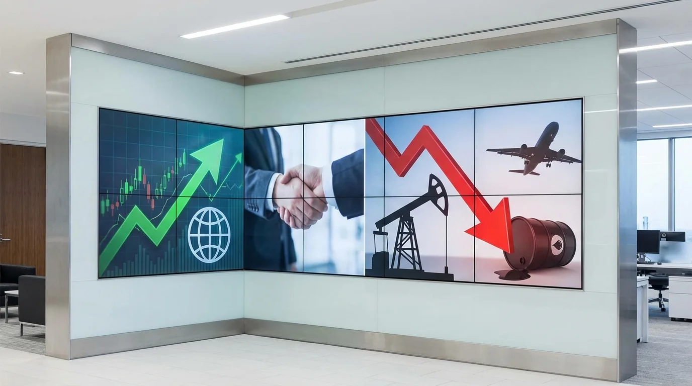 us iran ceasefire,stock market rally,oil prices plunge,strait of hormuz,travel stocks,airline stocks,global markets,carnival stock,delta airlines,crude oil