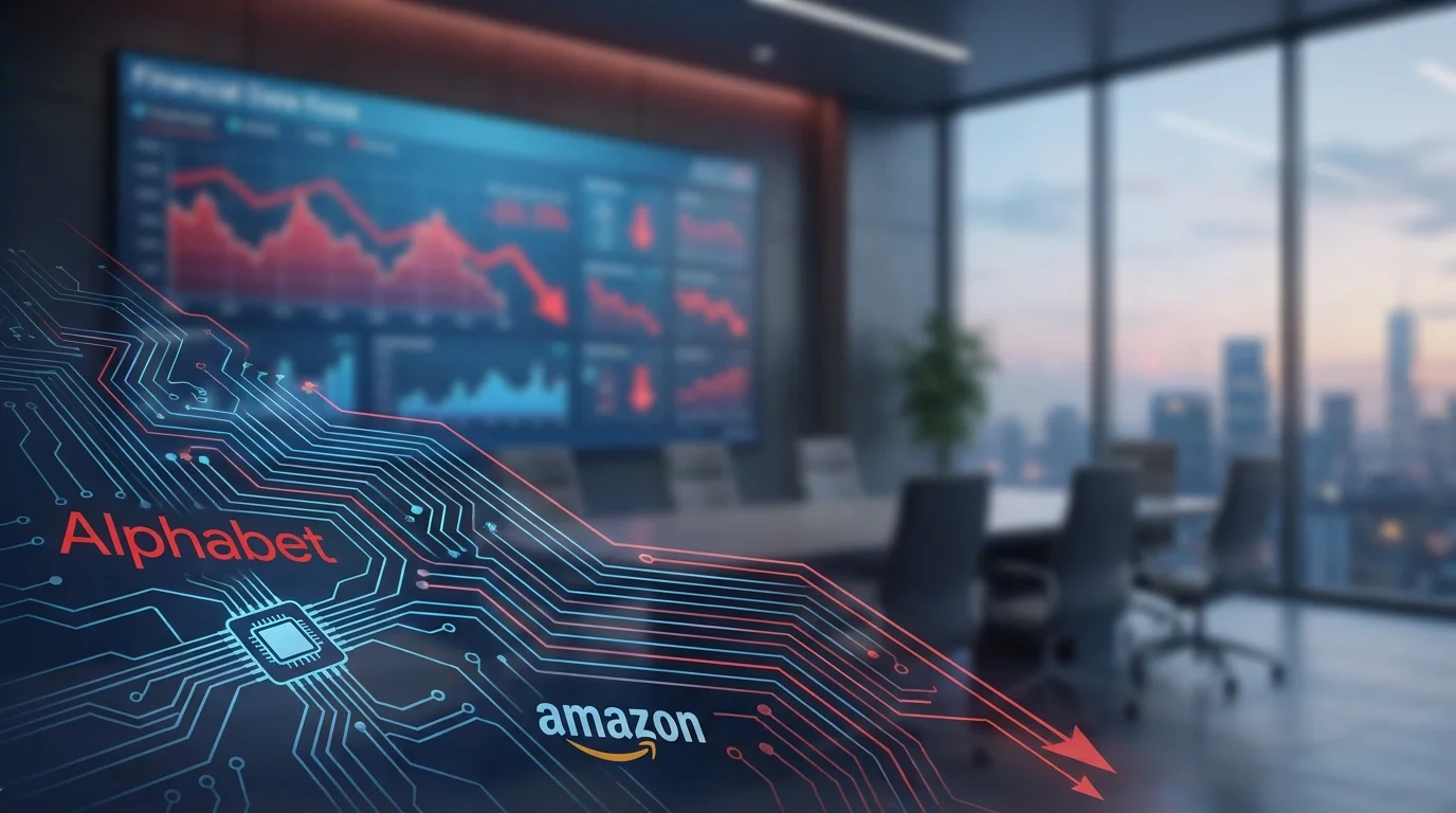 AI stocks selloff,Nasdaq June 2026,Alphabet stock crash,Amazon stock decline,Micron earnings,AI investment bubble,tech stocks volatility
