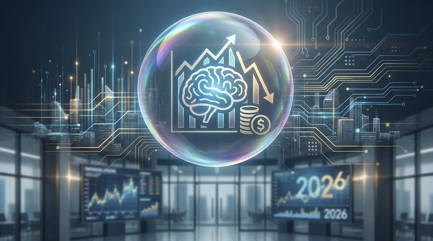 AI bubble,AI investment risks,tech stock overvaluation,NVIDIA valuation,artificial intelligence bubble 2026