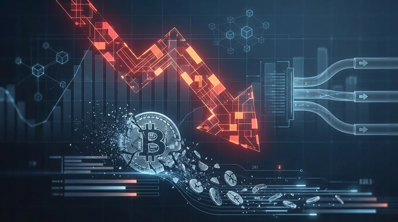 Bitcoin price crash,BTC $78000,crypto liquidation,Bitcoin ETF outflows,crypto market analysis