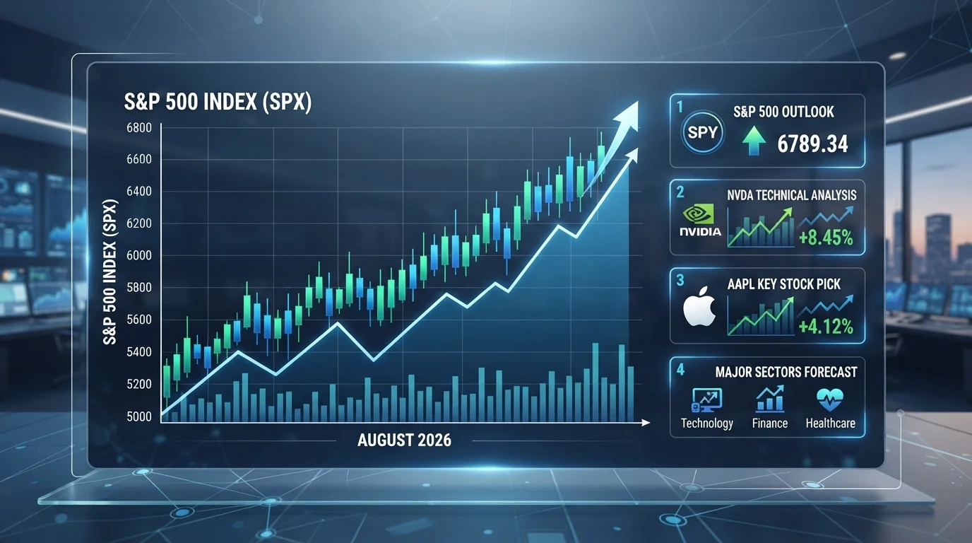 S&P 500 Stock Market Outlook August 2026: Technical Analysis & Forecast