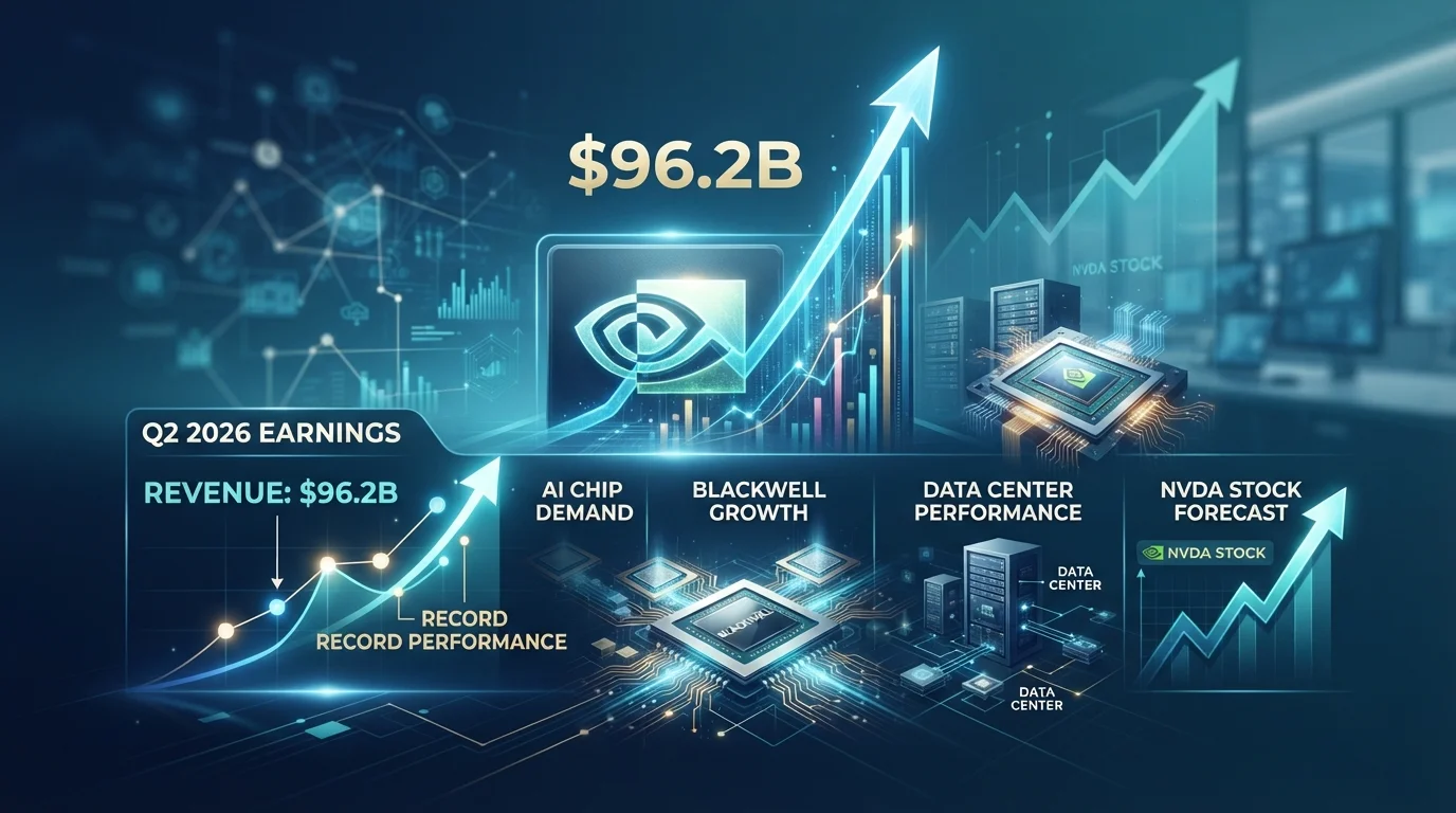 Nvidia earnings,NVDA stock,AI chip demand,Blackwell architecture,data center revenue,Nvidia Q2 2026,semiconductor stocks